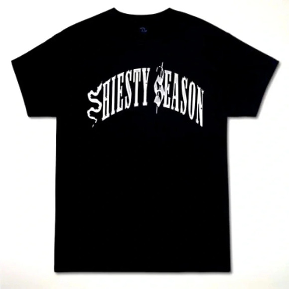 *Final Price* Spencer’s Sheisty Season Black T-Shirt Small Unisex NWOT - Picture 1 of 1